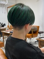 ネイロ 北千住(NeiRo)&nbsp;小顔ショートボブカラー大人ショートボブひし形ショートカット