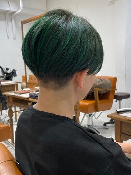 ネイロ 北千住(NeiRo) 小顔ショートボブカラー大人ショートボブひし形ショートカット