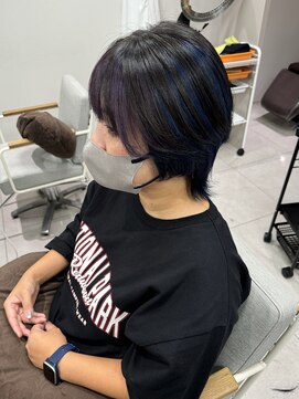 クレーチェ(CRECE) 《畑中結衣》ウルフカット/インナーカラー/フェイスフレーミング