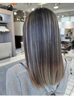 インパークス 西新井店(INPARKS)&nbsp;バレイヤージュ/かき上げセミディアム