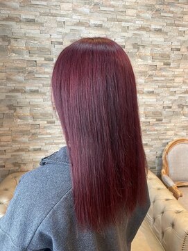 ヘアーリゾートガーデン 南柏店(Hair Resort Garden) チェリーピンク×イルミナ