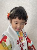 七五三ヘアセット