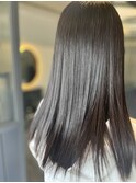 縮毛矯正+トリートメント