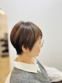 テーラヘアー 光が丘店(TELA HAIR)&nbsp;丸みとくびれのあるショートヘア
