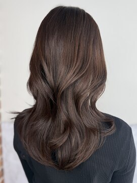 エニー 栄(Any) 韓国レイヤー×ラベンダーブラウン