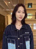 バディヘア アムル(BUDDY HAIR amour) 【栄 矢場町 大須】 透明感カラー ミディアムレイヤー