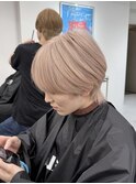 スペインカール/スパイキーショート/ブルーブラック/渋谷