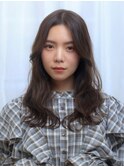 波巻きセミロング×メルティカラー