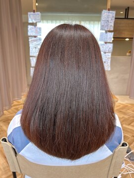 リベラル(liberal) 艶髪 コーラルピンク