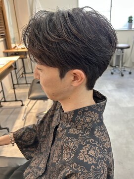 シーフ 千葉(Cyf) ニュアンスパーマ/カルマパーマ/センターパート/韓国/佐久間玲於