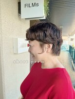 フィルム(FiLMs)&nbsp;ショートパーマ/オレンジブラウン
