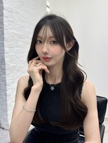 アマトウキョウ 表参道(AMA TOKYO)&nbsp;レイヤーカット 韓国ヘア 顔周りカット高島大登