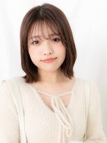 モッズヘア 越谷(mod's hair) 伸ばしかけ大人可愛いオリーブブラウンロブ//越谷20代30代