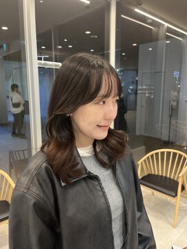 【自由が丘】緩く巻くだけで可愛いレイヤーカット