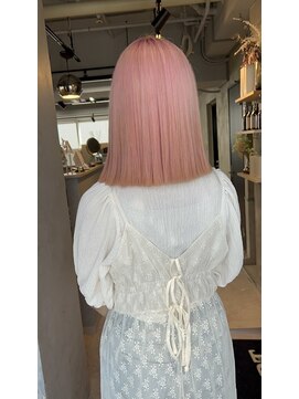 フォート(FORT) ケアブリーチダブルカラー　ピンク