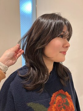 キアラ(Kchiara) 小顔レイヤー透明感カラーkchiara天神新名敬子