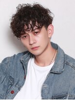 ハート 武蔵新城店(HEART)&nbsp;men's/リバースセンターパート/ニュアンスパーマ/武蔵新城