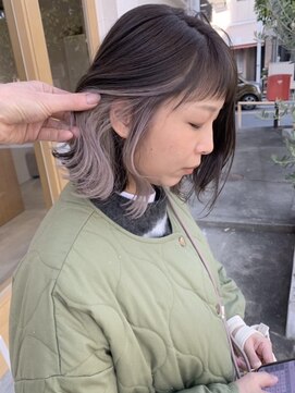 リヴゴーシュ(rive gauche) 【41.インナー―カラー×くびれミディ】ショートも人気