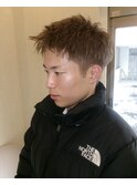 スパイキーショート/ダブルカラー　杉田