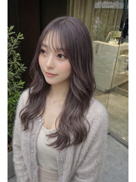 アース 豊橋店(HAIR&MAKE EARTH) ベージュロングスタイル