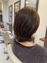 ヘアーイズム(HAIR ISM) くびれボブ&ピンクアッシュ♪