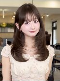 Cote青山レイヤーカット/顔まわりレイヤー/ミディアムレイヤー