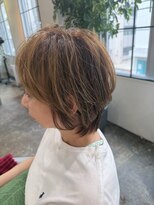 アノーテ(A'NOTE)&nbsp;ショート/ハイライト/レイヤーカット/髪質改善/ボブ/白髪ぼかし