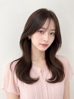シュガーアンドソルト 垂水(SUGAR&SALT)&nbsp;くびれレイヤー/モカブラウン/韓国風ロング/地毛風カラー