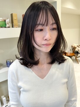 ルアナ バイ ジルブラン(LUANA by JIL BLAN) ハイライトバレイヤージュダブルカラーケアブリーチ20代30代