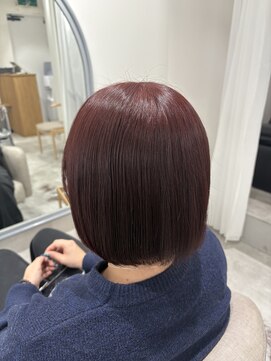 インスヘアー 梅田(INCE HAIR) チェリーレッド