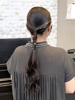 エムサロン 前橋川原(emusalon)&nbsp;編みおろしヘア/ロングアレンジ/ヘアセット