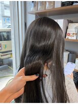 ヘアーループセラデザインワークス(Hair ruup Sela design works)&nbsp;暗めオリーブグレージュ