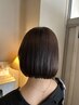 【ヘッドスパ付】カット＋髪質改善カラー＋スパ￥18300→￥17800（ミディアム）
