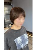 【大阪狭山市】顔まわりにこだわった大人のショートボブ