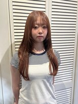 カシェル トウキョウ(Cashel Tokyo) オレンジブラウンとハッシュカット