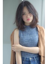 グルグル 新小岩店(GULGUL)&nbsp;前髪長めのラフミディアム☆【GULGUL新小岩店】