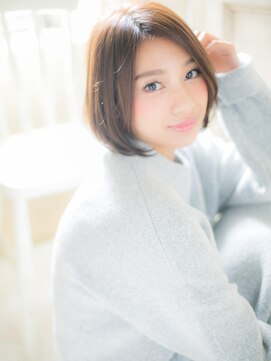 モッズ ヘア 福岡姪浜店(mod's hair) *mod's姪浜*…好印象なフェミニンボブc