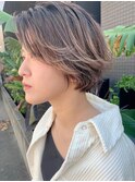 ピンク エモージュ【hub(hair)天神今泉】