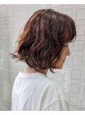 リアルパーマボブ