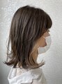 ソーイ ヘアアンドライフスタイル ショップ(SO-E HAIR&LIFESTYLE SHOP)&nbsp;外ハネミディアムにイヤリングカラーは間違いない☆