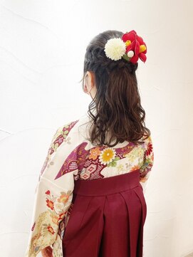 ネオリーブアオバ 高田馬場店(Neolive aoba) 卒業式☆袴着付け＋ヘアセット