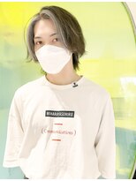 サル 代官山(SAL)&nbsp;【SAL】メンズフェイスフレーミンググレージュ＊菅原誠＊