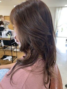 ヘアー グリース(hair GREASE) ロングインナーカラー
