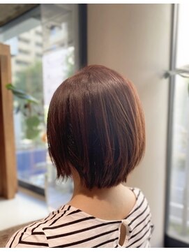 リエア(Re:EA) ピンクブラウンショート