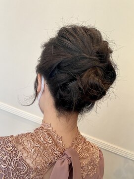 アプリティア 【結婚式におすすめ】ショート×アップ風アレンジ　別府／大分