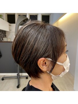 レーヴ(Reve) 【ハイライトカラー】大人ショート×ハイライトカラー