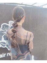 ラウラウヘアーリゾート(Lau Lau hair resort) 【LauLau 竹内】シンプル編みおろし☆