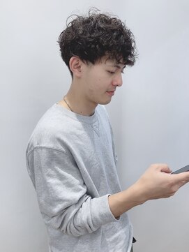 モリオフロムロンドン 松戸店(Morio from London) 【松戸 岩口】波巻きスパイラルマッシュパーマショート