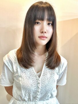 サクラ オモテサンドウ(SAKURA) ストレートアイロンで決まる！簡単レワンホンレイヤーカット