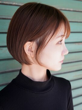 カライングドゥ(ing deux) ショートカット×ひし形ショートボブ×前髪あり20代30代40代 s03